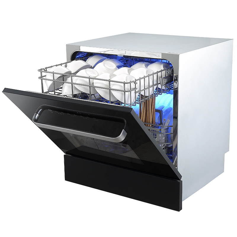 European Plug Household Intelligent Mute Multifunctional Automatic Dishwasher Countertop Embedded Dishwasher