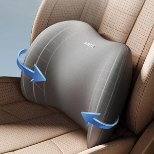 Appui-tête/Support Lombaire de Voiture Oreiller de Cou <span class=keywords><strong>Coussin</strong></span> Lombaire Dossier de Siège Conducteur <span class=keywords><strong>Coussin</strong></span> de Voiture Soutien Lombaire de <span class=keywords><strong>Conduite</strong></span> Soutien de la Taille - Product Image 4