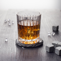 Échantillon Gratuit – Verres à Shot Personnalisés Sans Plomb, Gobelets à Whisky en Cristal Gravé, Lot de 4, Capacité 300ml, Style Européen, pour Bar à Domicile