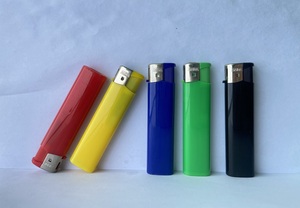 Briquet électrique rechargeable résistant aux enfants en gros d'usine pour cigarettes en plastique avec des motifs conçus - Product Image 4