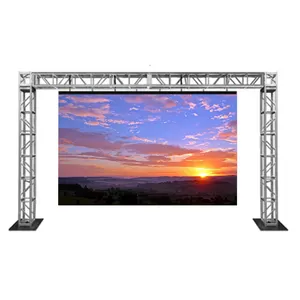 Layar LED panggung P2.6, Display LED untuk sewa film luar ruangan dengan metode instalasi susun untuk lingkungan luar ruangan