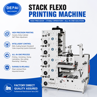 Imprimante flexographique multicolore pour étiquettes autocollantes, machine d'impression flexo