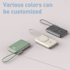 แบตสำรองขนาดเล็ก30W 10000mAh พร้อมสาย Type-C และจอแสดงผล LED ระบบแม่เหล็กชาร์จเร็วสำหรับมือ<span class=keywords><strong>ถือ</strong></span> iPhone Samsung - Product Image 3