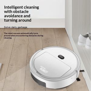 Aspiradora Robótica 3 en 1, Aspiradora y Mopa Inalámbrica Recargable, Limpiador de Pisos Inteligente de 1500 Pa para el Hogar - Product Image 1