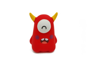 ของเล่นการ์ตูนแสนสนุกสำหรับเด็ก ลูกบอลนุ่มรูปสัตว์แบบกดปล่อย - Product Image 4
