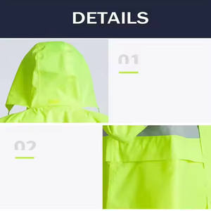 Custom Flame Retardant Hi Vis Workwear Anti-static Fr Protective Safety Coverall Made Of Pp And Top Quality Material - Product Image 5
