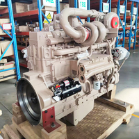 Mesin Diesel Konstruksi Ccec K19 Kta19 700Hp Inline Berpendingin Air dengan Starter Elektrik, Motor 500/600Hp untuk Mesin Pompa Teknik