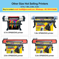 Impresoras comerciales de gran formato XP600, cabezal de impresión DX11 Eco solvente, Plotters de cabezal de impresión, precio de fábrica