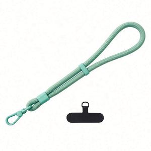 Custom OEM/ODM Eco-friendly <b>Polyester</b> Universal Mobile Phone Adjustable Wrist <b>Lanyard</b> with Offset Printing - Product Image 4