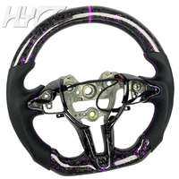 Accessoires intérieurs automobiles, volant sport en cuir et fibre de carbone forgée, adapté aux Hyundai I30N I20N ElantraN N-line