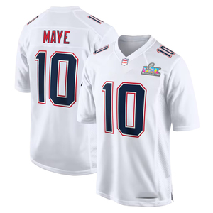 Maillot de football américain personnalisé Super Bowl LX 2026 New England – Tenues brodées pour jeunes – Vêtements de sport tendance - Product Image 4