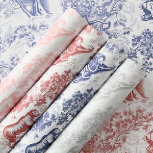Valentine's Day Luxury Waterproof PE <b>Thick</b> Recyclable <b>Paper</b> Wrap Flower Bouquets Custom Logo Printing Wedding Party Supplies - Product Image 5