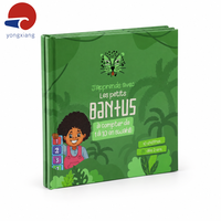 Livre cartonné personnalisé pour enfants, format carré 8 x 8 pouces, impression de livre d'images avec pages en papier couché couleur