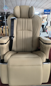 Asientos aerodinámicos de cuero de lujo giratorios de 360 ° para Conversiones de furgonetas Cómodo modelo giratorio de estilo aeronáutico <span class=keywords><strong>Vito</strong></span> Alphard - Product Image 5