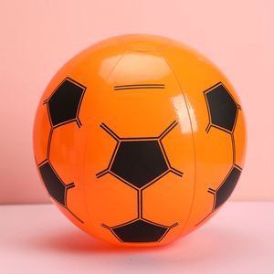 Pelota de Juguete Acuática para Niños con Logotipo Personalizado Impreso al por Mayor, Pelota de Playa Inflable de Seis Colores para Publicidad - Product Image 2