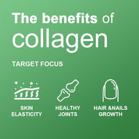 Capsules de collagène multi-vitamines pour adultes, favorisent l'éclat de la peau, les cheveux et les ongles, biotine, kératine, acide hyaluronique, 60 capsules/flacon 2