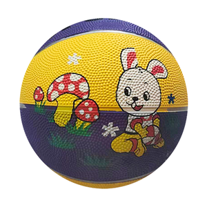บาสเก็ตบอลยางการ์ตูนขนาดเล็กเบอร์ 3 สำหรับเล่นในร่ม ขายส่ง - Product Image 1