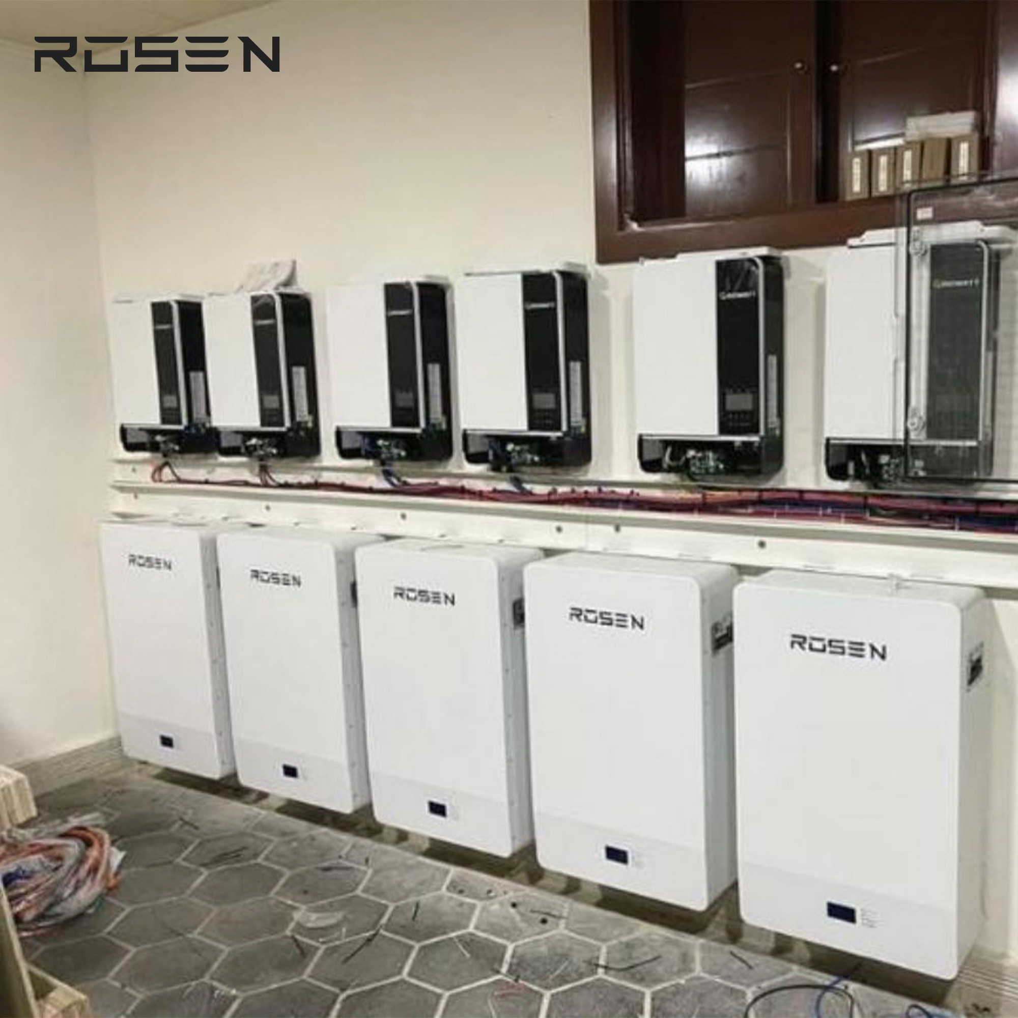 Home Solar System 5kW 6KW 12kW Solar Energy Storage System with Growatt off Grid Inverter