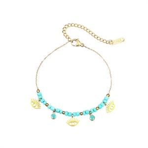 Delicate Accessories Jewelry Women Eye Charms Blue <b>Beads</b> <b>Bracelet</b> - Product Image 2