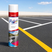 Peinture aérosol pour marquage routier, séchage rapide, revêtement pour lignes de stationnement