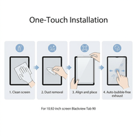 Protecteur d'écran à haute transparence en film AR pour tablette Blackview Tab 90 WIFI 10,92 pouces