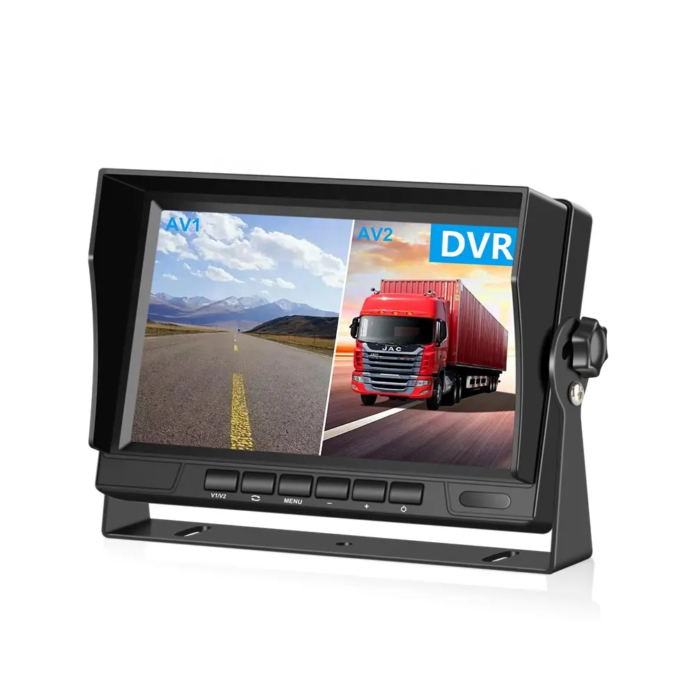 7 بوصة LED TFT LCD رصد سيارة ل سيارة كاميرا الرؤية الخلفية كاميرا DVD STB جهاز استقبال قمر صناعي معدات الفيديو شاحنة الشاشة