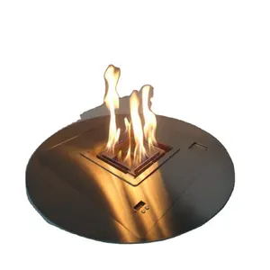 Design Electronic round Ethanol Burner AR50 insert With Remote Controller On Sale