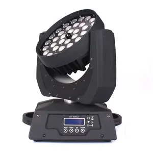 top quality 36x10w rgbw 4 in 1 moving head led zoom moving head wash zoom moving head