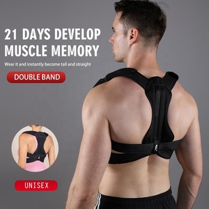 Attelle d'épaule réglable VBOSi 7002, redresseur de <span class=keywords><strong>dos</strong></span> orthopédique respirant pour le haut du <span class=keywords><strong>dos</strong></span>, approuvé FDA CE ISO - Product Image 2