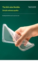 Conteneur alimentaire en plastique jetable avec couvercle, logo personnalisé, boîte à emporter en PP, vente en gros, fabricant, fournisseur, usine chinoise