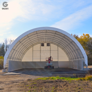 Cerceau en métal construction PVC Structure semi-permanente avec toile <span class=keywords><strong>de</strong></span> traction auvent <span class=keywords><strong>Garage</strong></span> pour moutons et stockage des prix compétitifs - Product Image 2