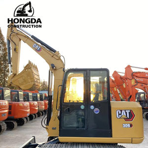 Excavatrice d'occasion CAT 306E Presque neuve CAT 306E Mini pelle de 6 tonnes Excavatrice sur chenilles d'occasion meilleur prix de vente - Product Image 1