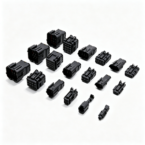 Connecteur automobile de haute qualité 1 <span class=keywords><strong>2</strong></span> 3 4 6 8 12 14 16 broches mâle et femelle, faisceau de câbles étanche, connecteur de borne électrique avec joint - Product Image 1