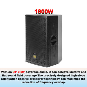 Alto-Falante Full Range de 10/12/15 Polegadas Som Profissional Para Festa de DJ Alto-Falantes Profissionais de KTV de Alta Qualidade - Product Image 6