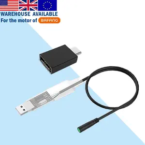 Комплект для среднего привода Bafang BBS01 BBS02B BBSHD Изменяет параметры скорости PAS OTG-USB USB-кабелей