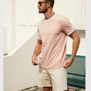 Camiseta de Verano para Hombre de Alta Calidad, Tejida, Transpirable y de Secado Rápido - Corte Regular, Estilo Casual - Product Image 6