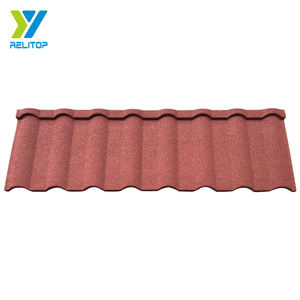 Azulejo de techo de Metal recubierto de piedra tipo Milano, para casa móvil, casa victoriana, Villa, lámina de Metal corrugado - Product Image 5