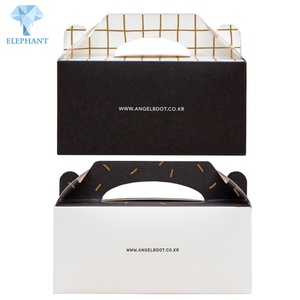 Boîtes à gâteaux pliables portables personnalisées imprimées, petites et mignonnes, à prix abordable - Product Image 2