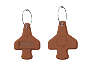 Etiqueta de Equipaje Rastreable con Forma de Avión, de Cuero PU, Compatible con Apple Find My - Product Image 5