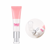 Tube cosmétique en plastique PE personnalisé D19 10ml 20ml, tube à presser pour crème BB, fond de teint, avec pompe sans air