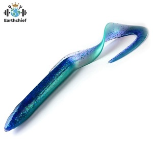 Leurre souple artificiel Big Lure <span class=keywords><strong>Dragon</strong></span> Grub 150/200mm en PVC à queue unique pour la pêche à la traîne - Product Image 5