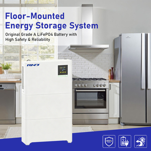 แบตเตอรี่สำรองไฟบ้านแบบติดผนัง All One 16kWh 51.2V สำหรับระบบไฮบริดกริดโซลาร์ พร้อมการสื่อสาร CAN RS485 - Product Image 4