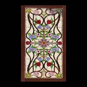 Vidrio Tiffany Artístico con Diseño Floral Estilo Europeo Personalizado para Ventanas y Puertas, 5mm - Product Image 4