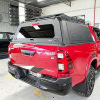 Coque de camping-car en aluminium de qualité supérieure, directement de l'usine, étanche et anti-poussière, pour camion de taille standard avec benne de 5,5 pi ou 6,5 pi, prête pour l'aventure.