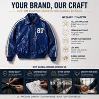 Blouson de motard en cuir ciré matelassé haut de gamme, personnalisable, nouveau design, doublure chaude, brodé, style bomber de course, OEM
