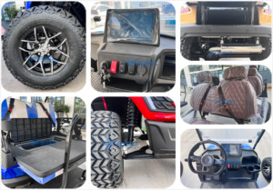 Carritos de Golf Eléctricos Plegables Chinos a Precios Económicos, Carro Buggy en Venta, Carrito de Golf Eléctrico Todoterreno para Recogida y Mantenimiento - Product Image 4