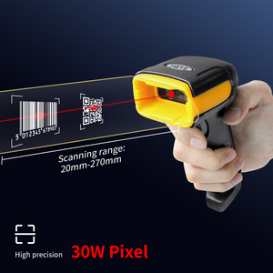 Portable <strong>Handheld</strong> <strong>Wireless</strong> QR Scanner <strong>Bar</strong> <strong>Code</strong> <strong>Reader</strong> 2D with USB Interface and Stand Holder in Stock - Product Image 5