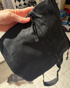 Bolsa de Detección de Metales de Alta Calidad, Negra, de Oxford 600D, Impermeable, con Malla, Riñonera, Perfecta para Detectar Metales en la Playa - Product Image 3