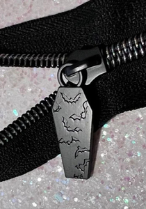 Astrice con cerniera nera opaca color colore nero doppio Sider n. 5 - Product Image 4