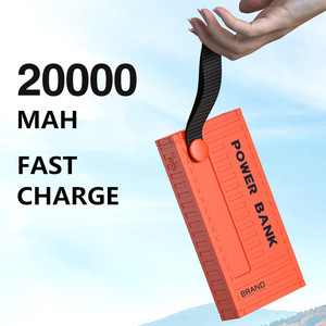 <span class=keywords><strong>Batterie</strong></span> <span class=keywords><strong>externe</strong></span> de secours pour téléphone portable avec double port USB, pour le camping en plein air, 20000 mAh - Product Image 2